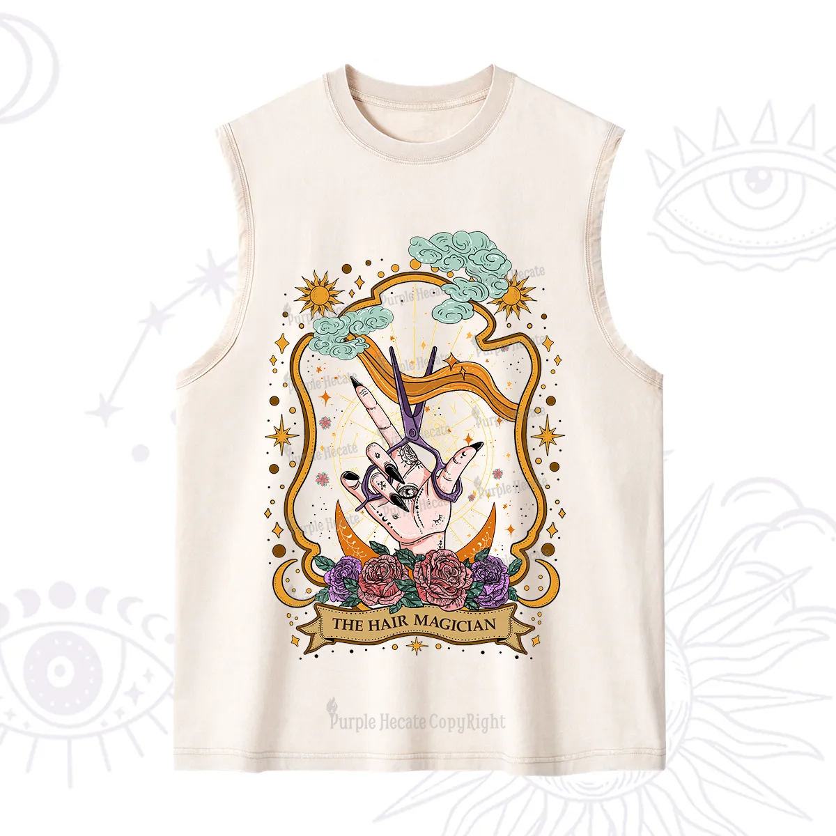 Purplehecate The Hair Magician Washed Tank