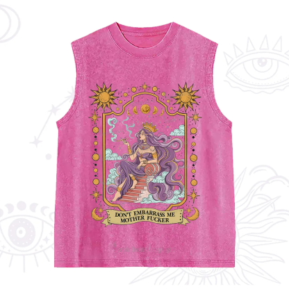 Purplehecate Don't Embarrass Me Mother Fucker Washed Tank