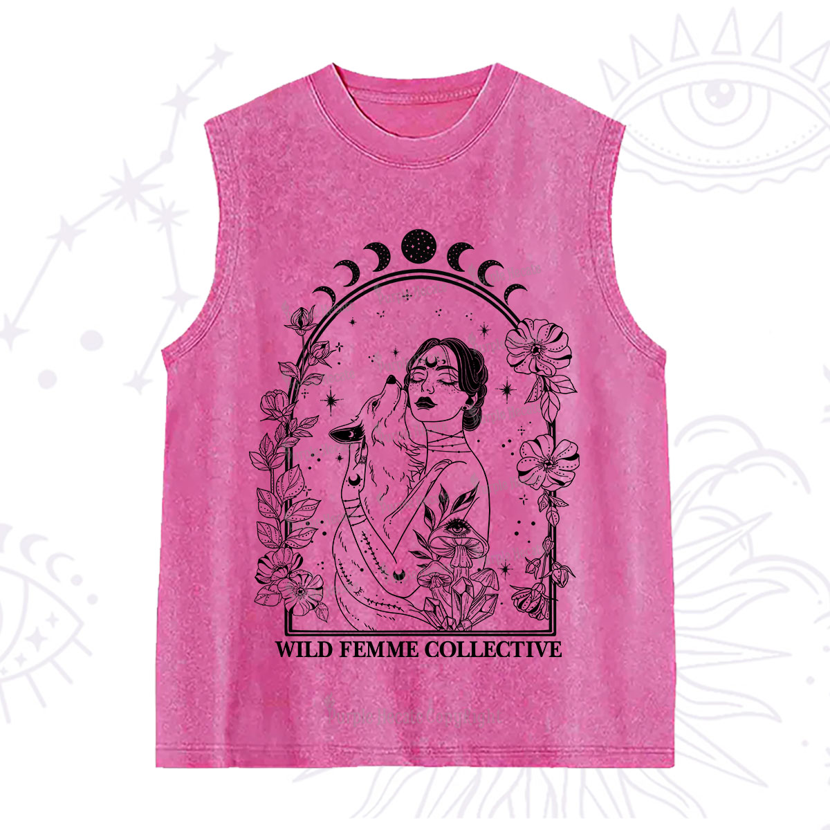 Purplehecate Wild Femme Collective Washed Tank
