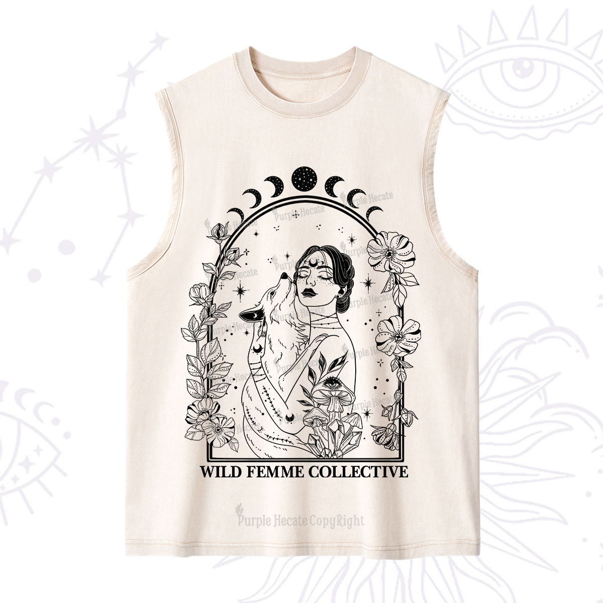 Purplehecate Wild Femme Collective Washed Tank
