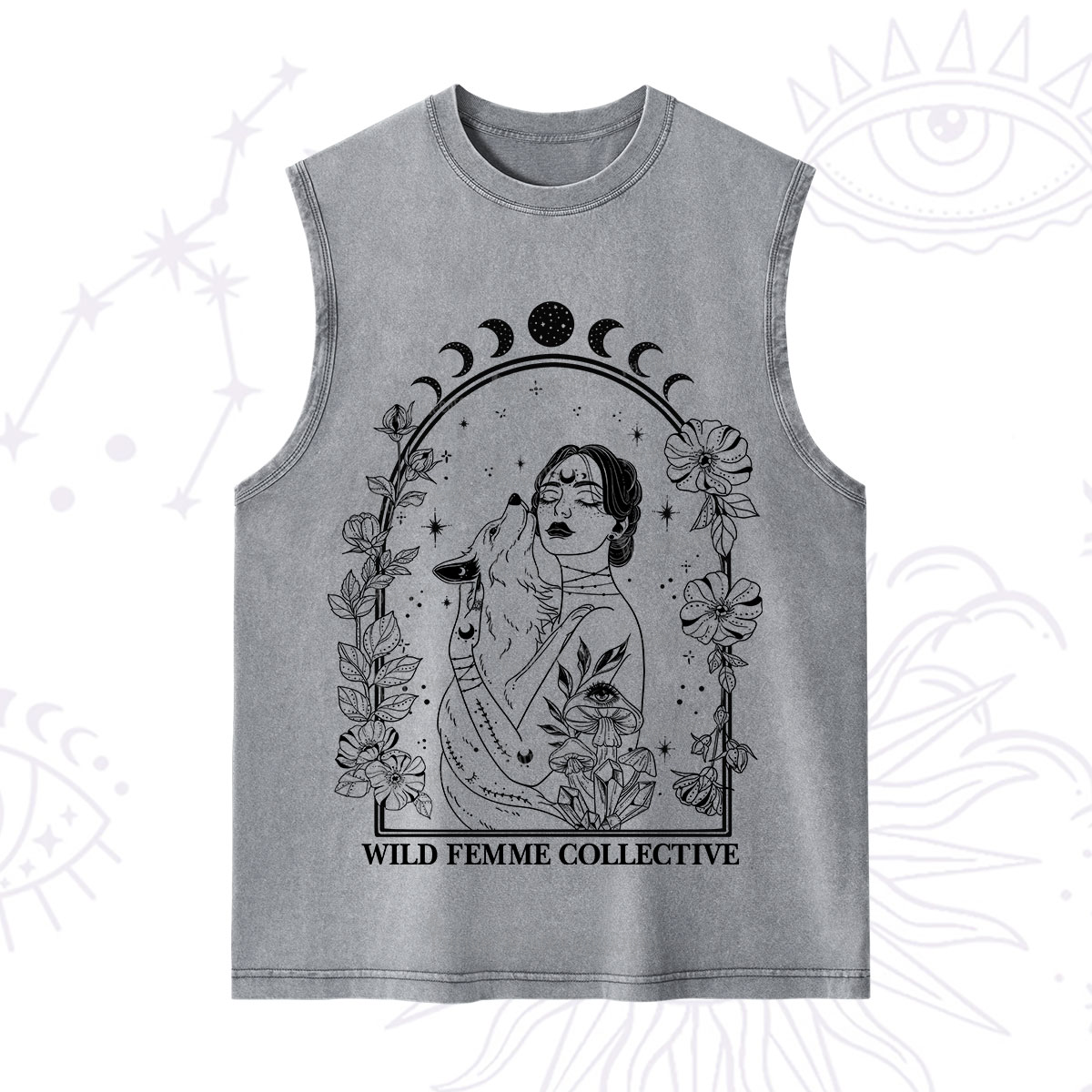 Purplehecate Wild Femme Collective Washed Tank