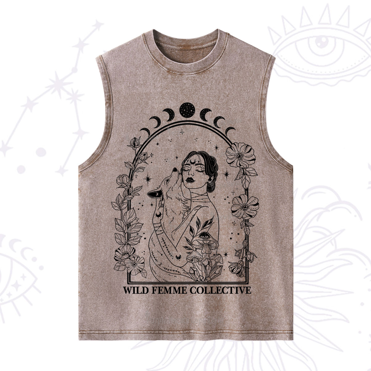 Purplehecate Wild Femme Collective Washed Tank