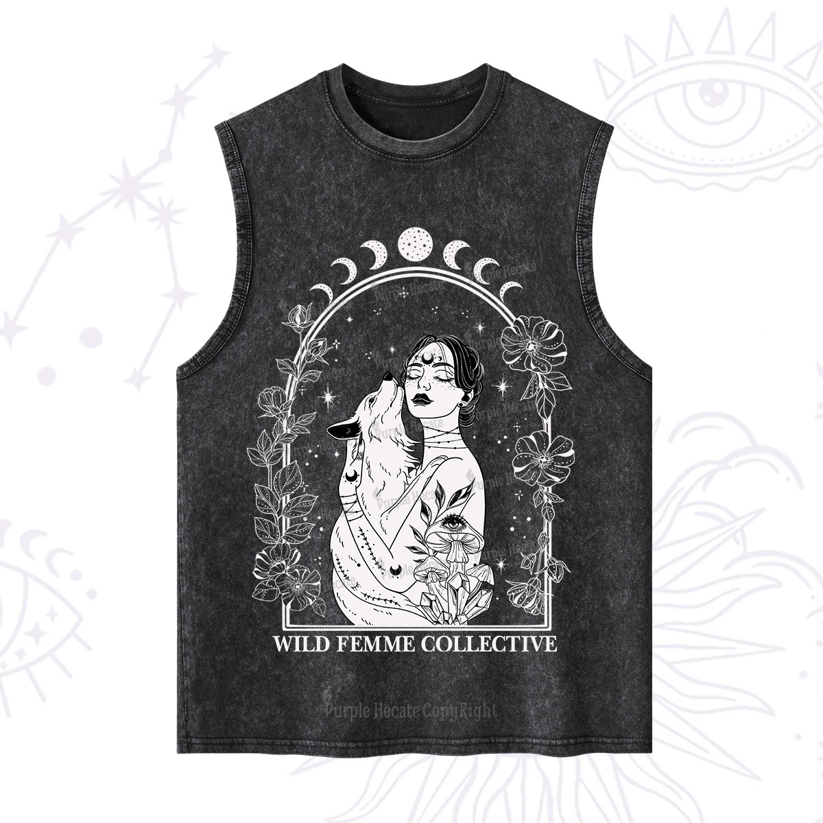 Purplehecate Wild Femme Collective Washed Tank