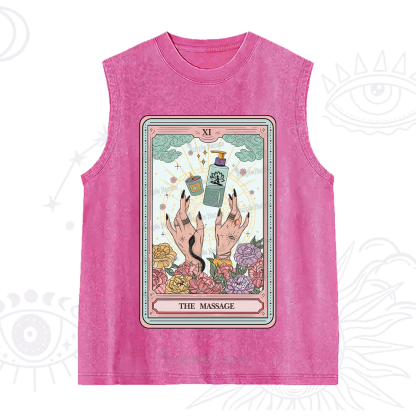 Purplehecate The Massage Tarot Washed Tank