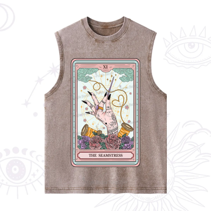 Purplehecate The Seamstress Tarot Washed Tank