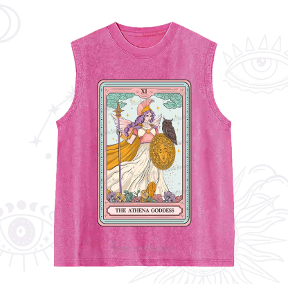 Purplehecate The Athena Goddess Tarot Washed Tank