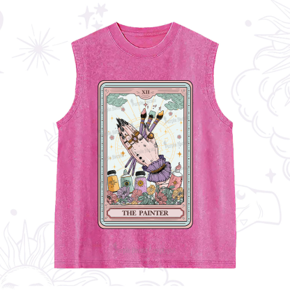Purplehecate The Occult Painter Tarot Washed Tank