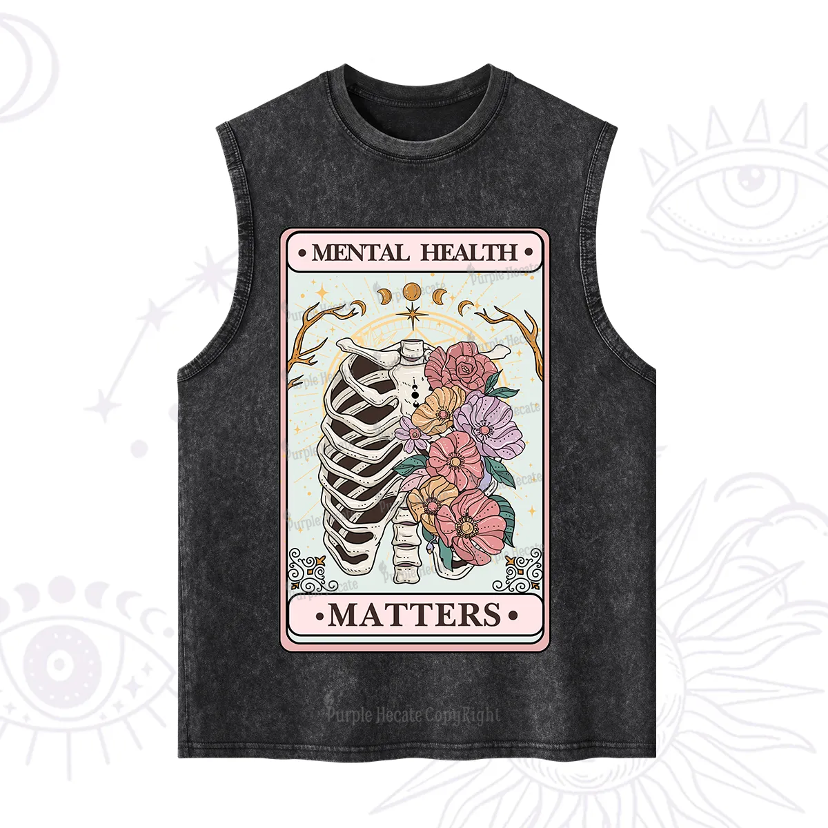 Purplehecate Mental Health Matters Washed Tank