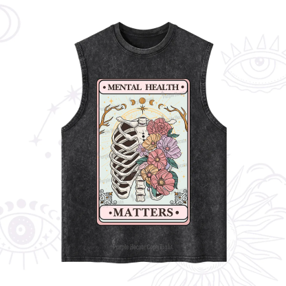 Purplehecate Mental Health Matters Washed Tank