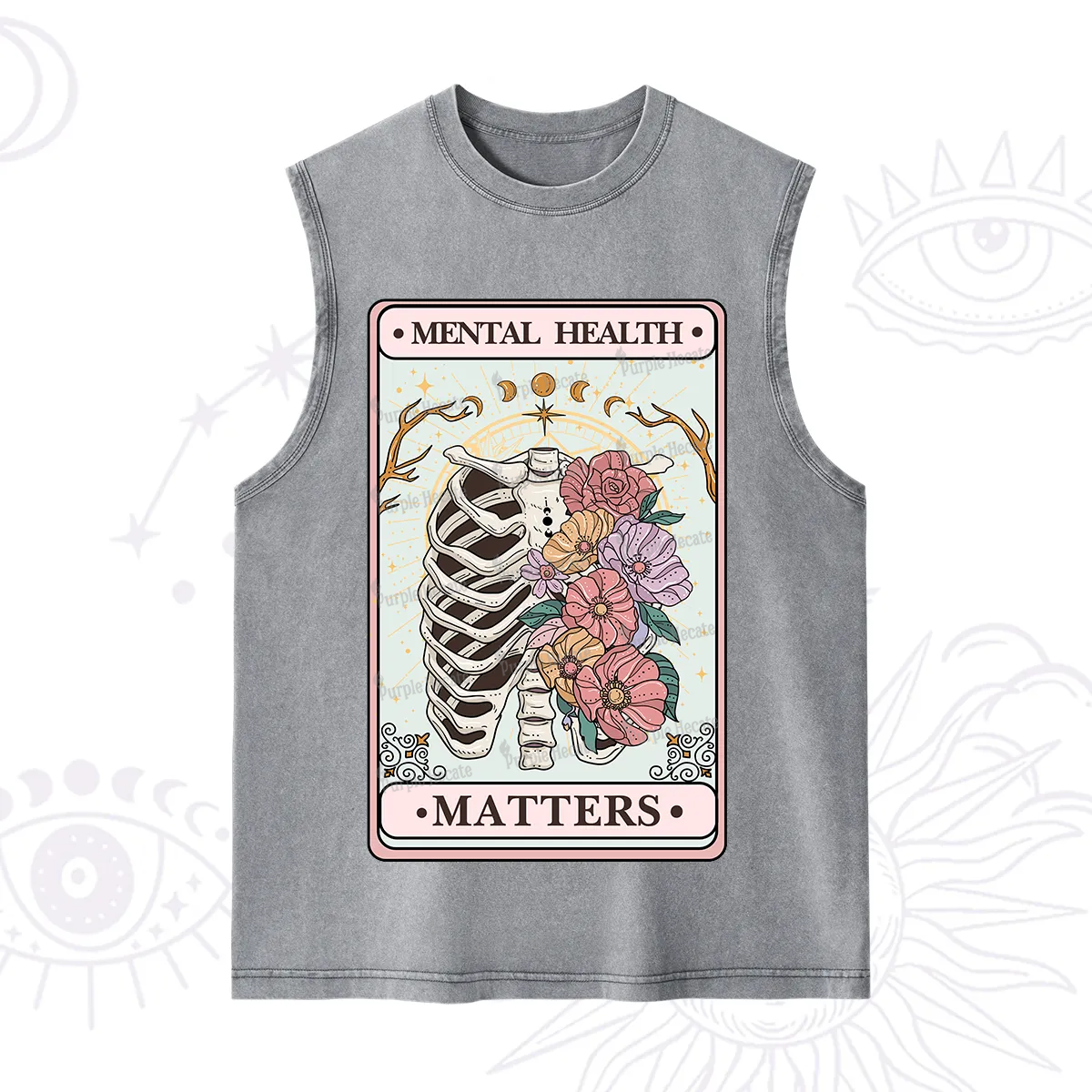 Purplehecate Mental Health Matters Washed Tank