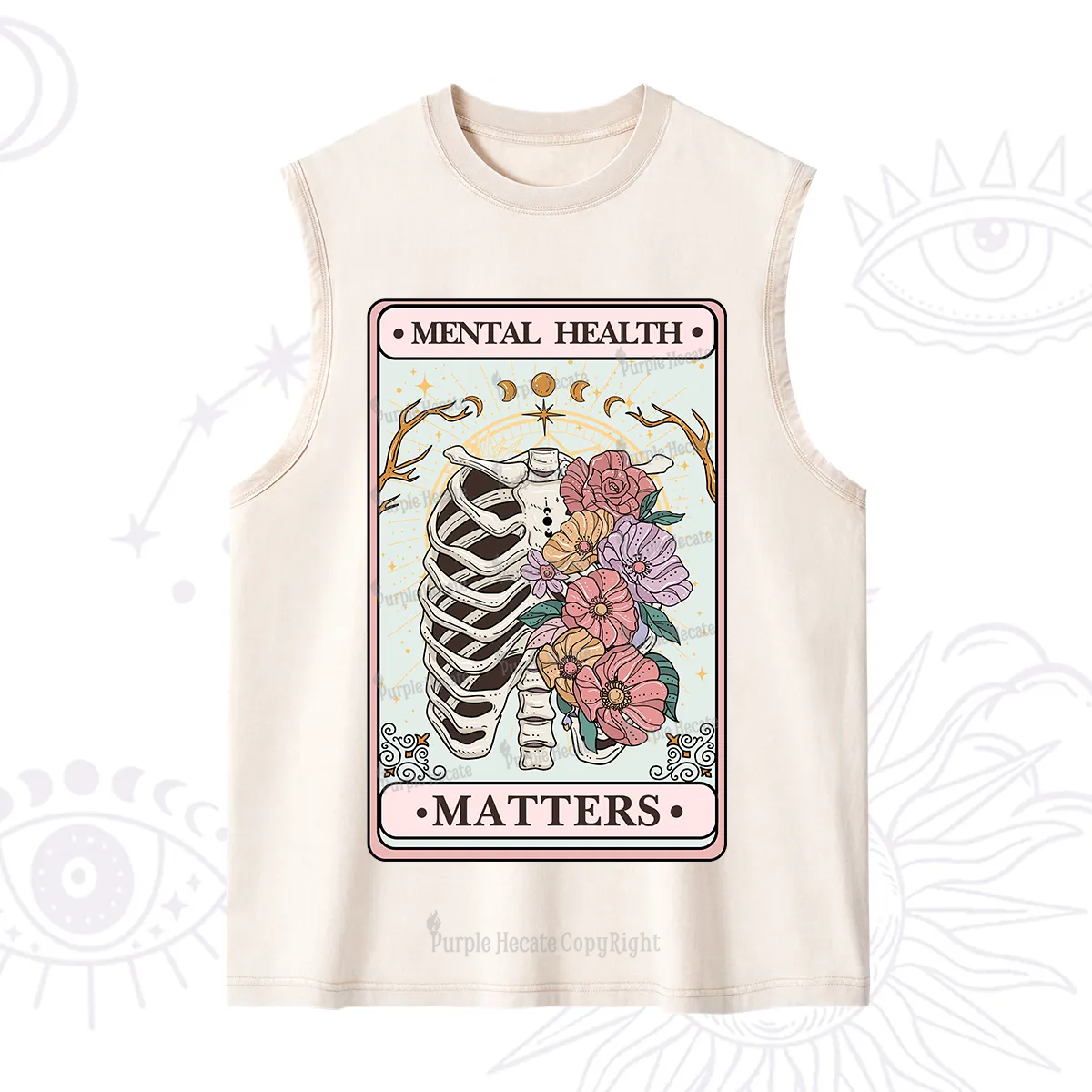 Purplehecate Mental Health Matters Washed Tank