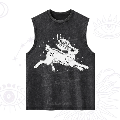 Purplehecate Starwitch Familiar Washed Tank