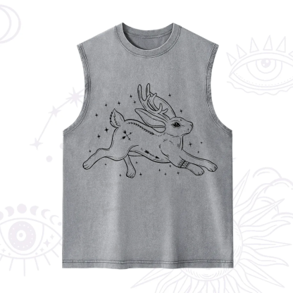 Purplehecate Starwitch Familiar Washed Tank