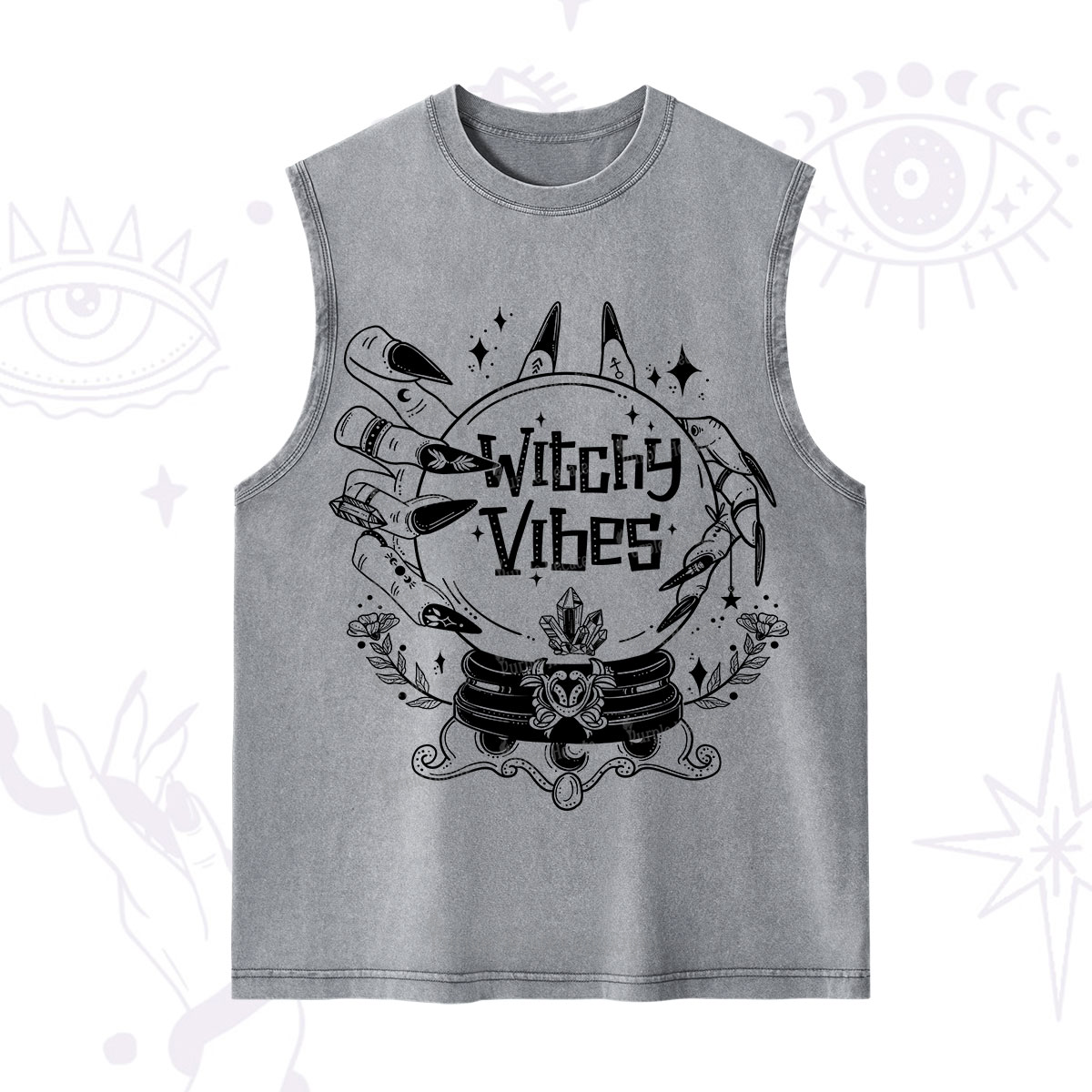 Purplehecate Witchy Vibes Washed Tank