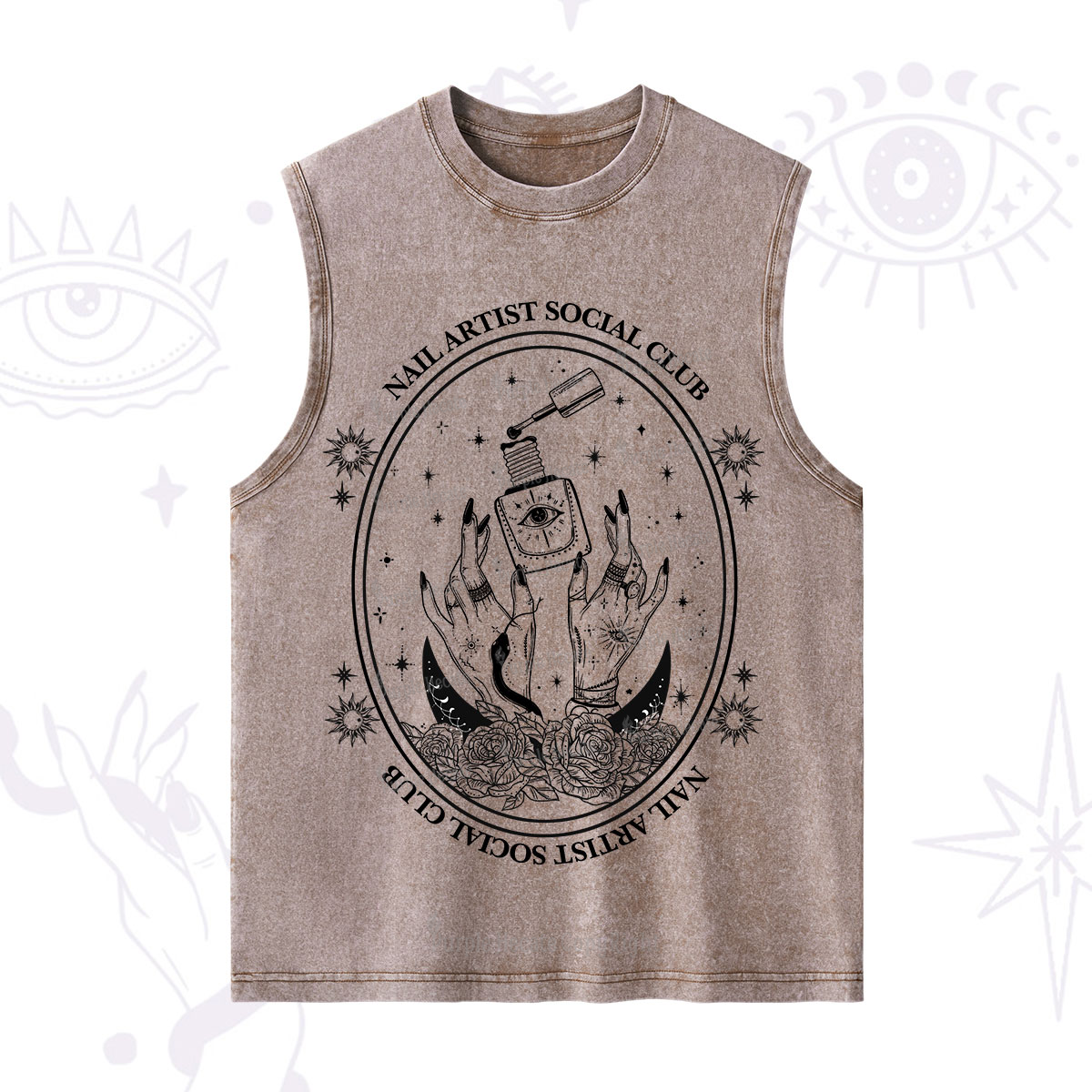 Purplehecate Nail Artist Club Washed Tank