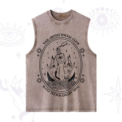Purplehecate Nail Artist Club Washed Tank