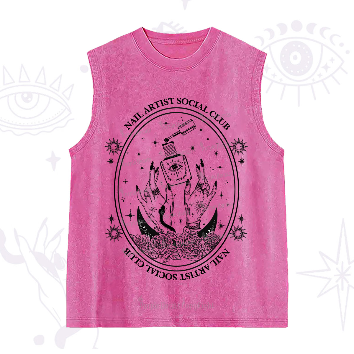 Purplehecate Nail Artist Club Washed Tank