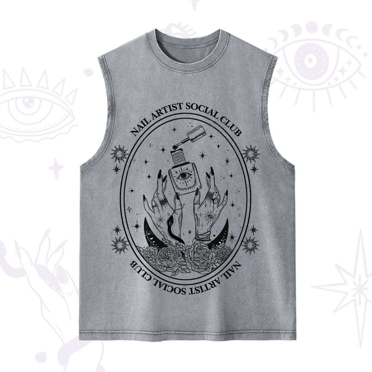 Purplehecate Nail Artist Club Washed Tank