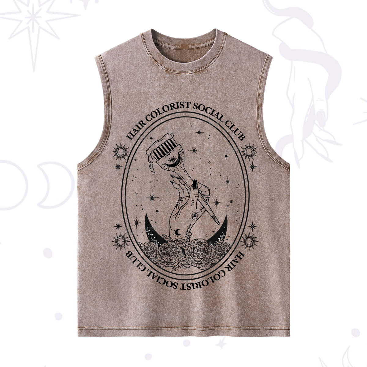 Purplehecate Hair Colorist Social Club Washed Tank
