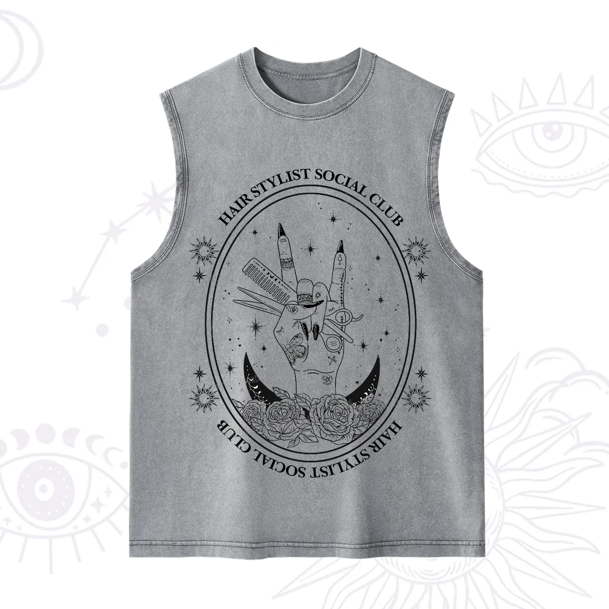 Purplehecate Hair Stylist Club Washed Tank