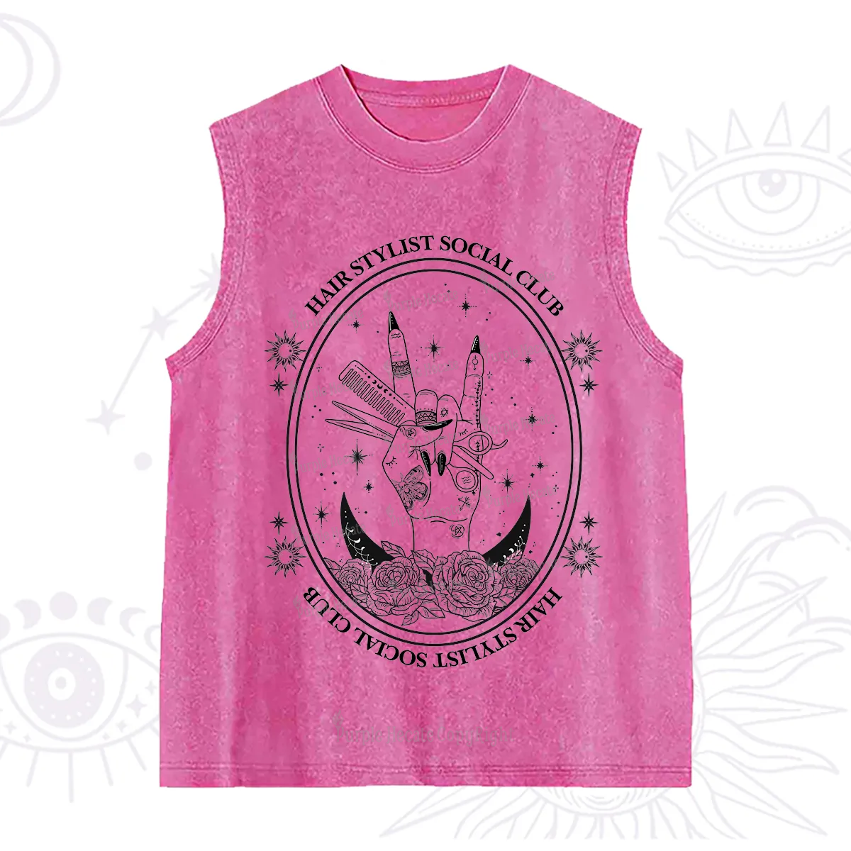 Purplehecate Hair Stylist Club Washed Tank