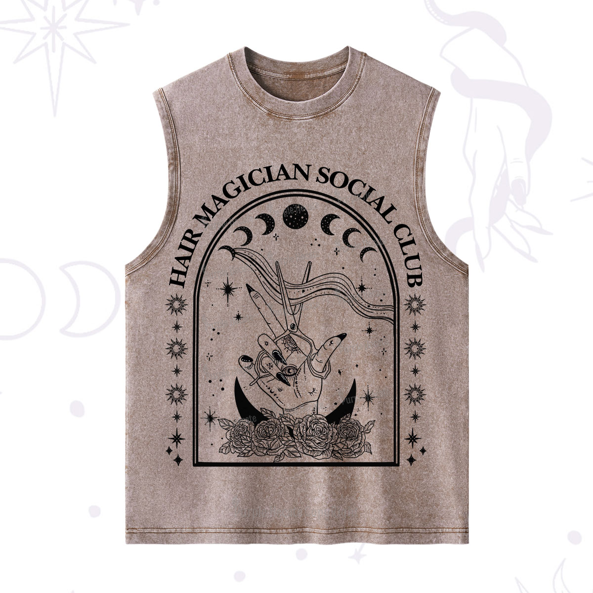 Purplehecate Hair Magician Social Club Collective Washed Tank
