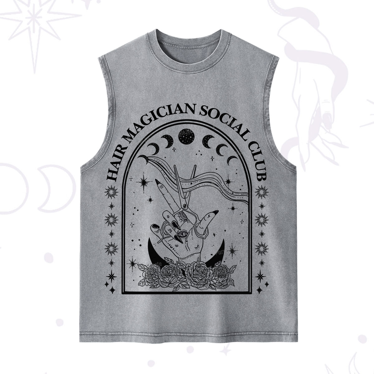 Purplehecate Hair Magician Social Club Collective Washed Tank