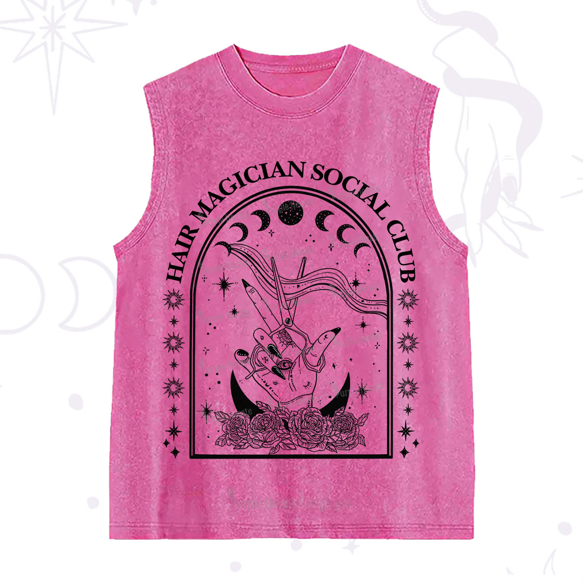 Purplehecate Hair Magician Social Club Collective Washed Tank