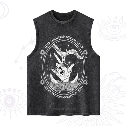 Purplehecate Hair Magician Social Club Washed Tank
