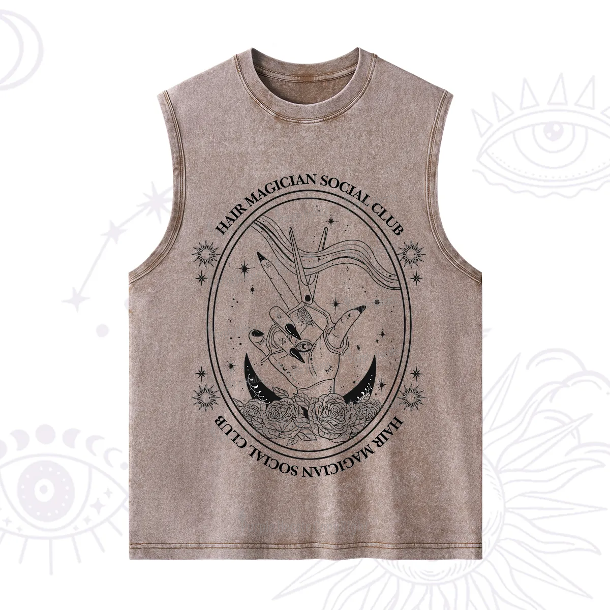 Purplehecate Hair Magician Social Club Washed Tank