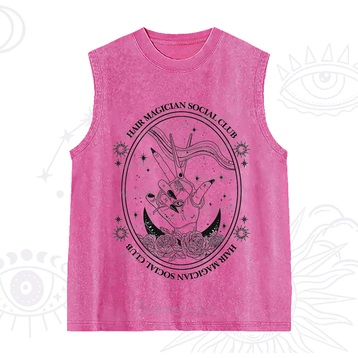 Purplehecate Hair Magician Social Club Washed Tank