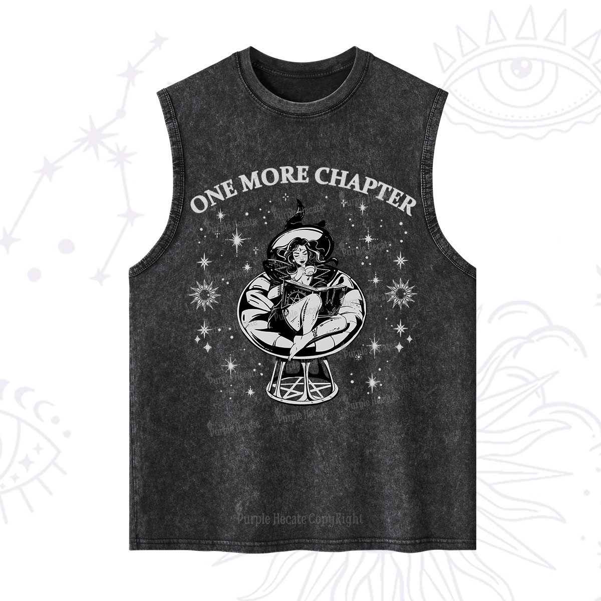 Purplehecate One More Chapter Books Washed Tank