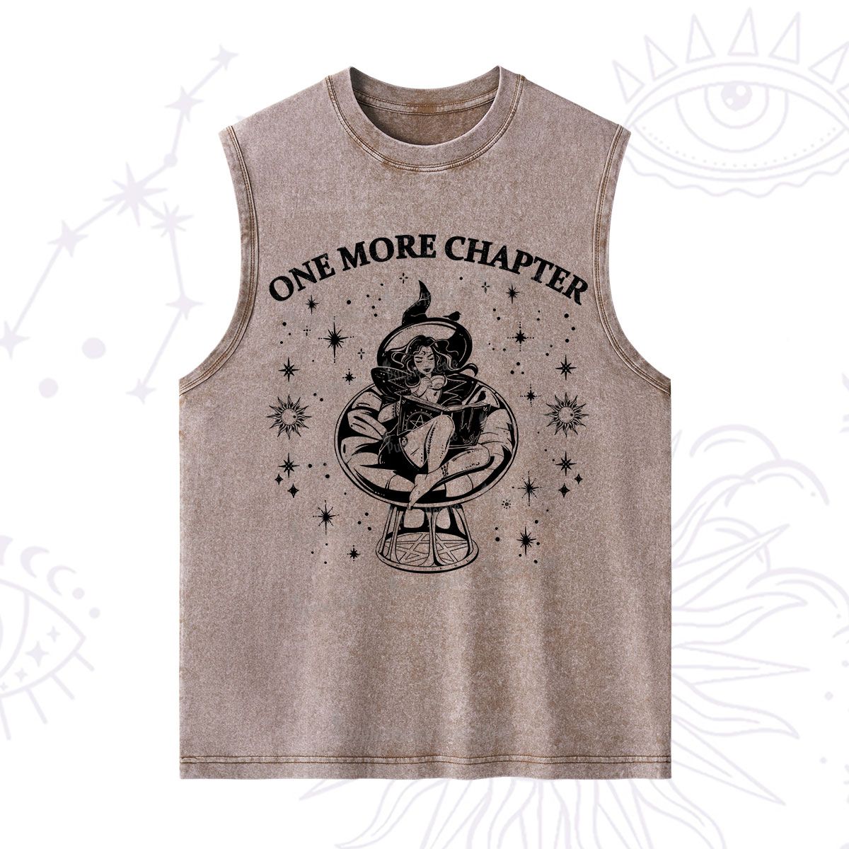 Purplehecate One More Chapter Books Washed Tank