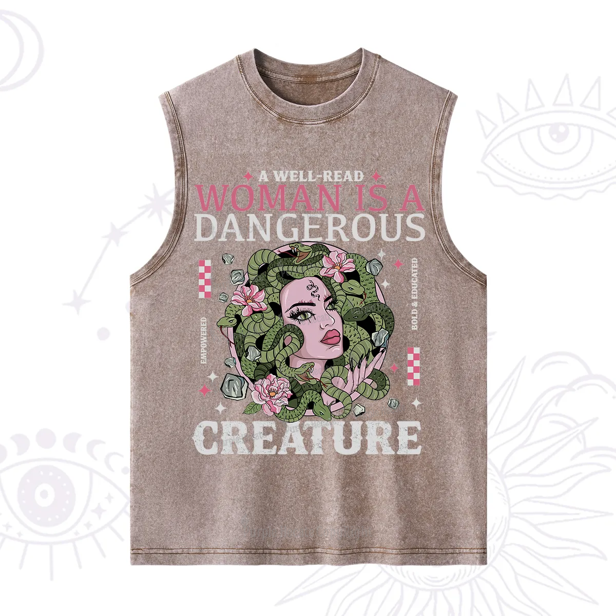 Purplehecate A Well Read Woman Is A Dangerous Washed Tank