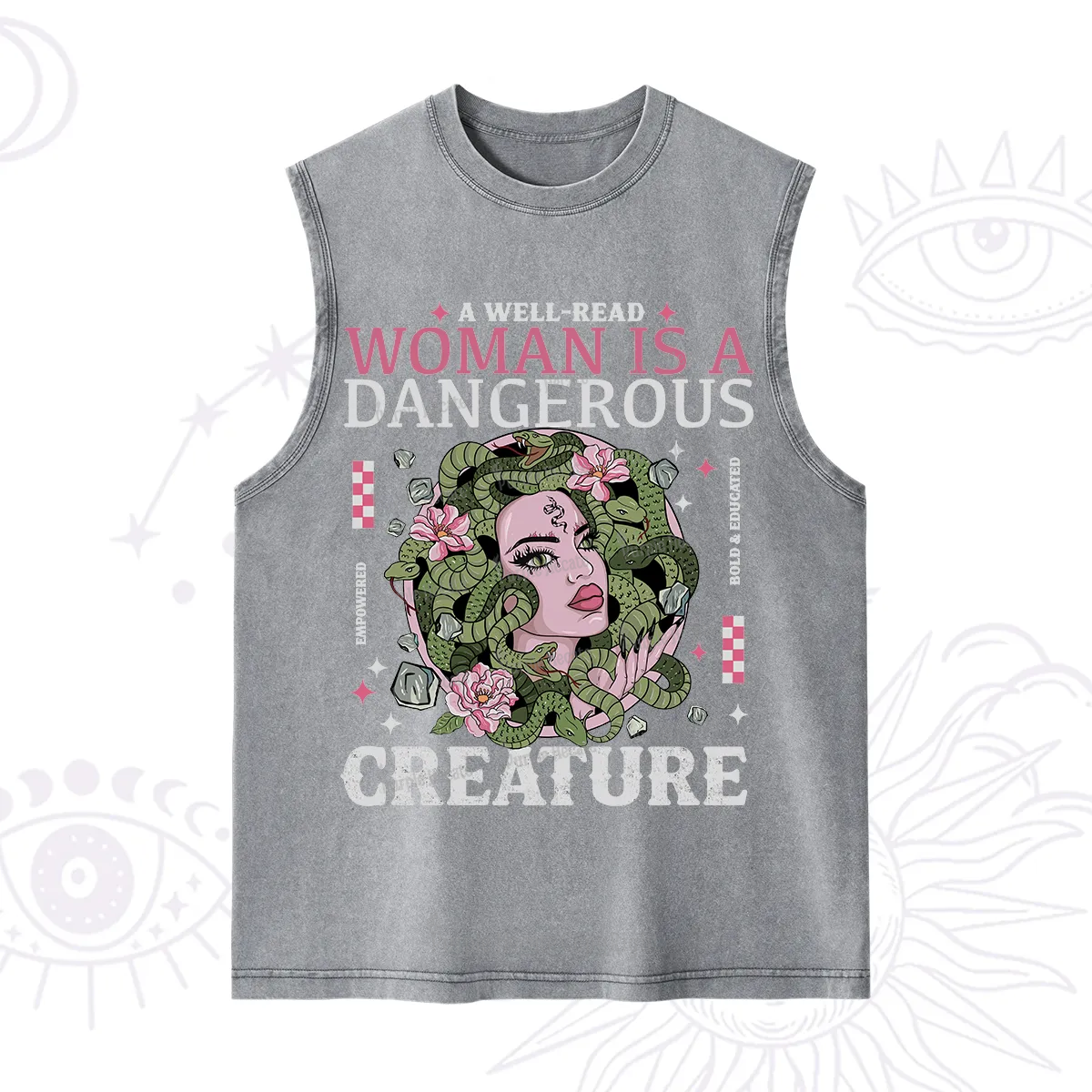 Purplehecate A Well Read Woman Is A Dangerous Washed Tank