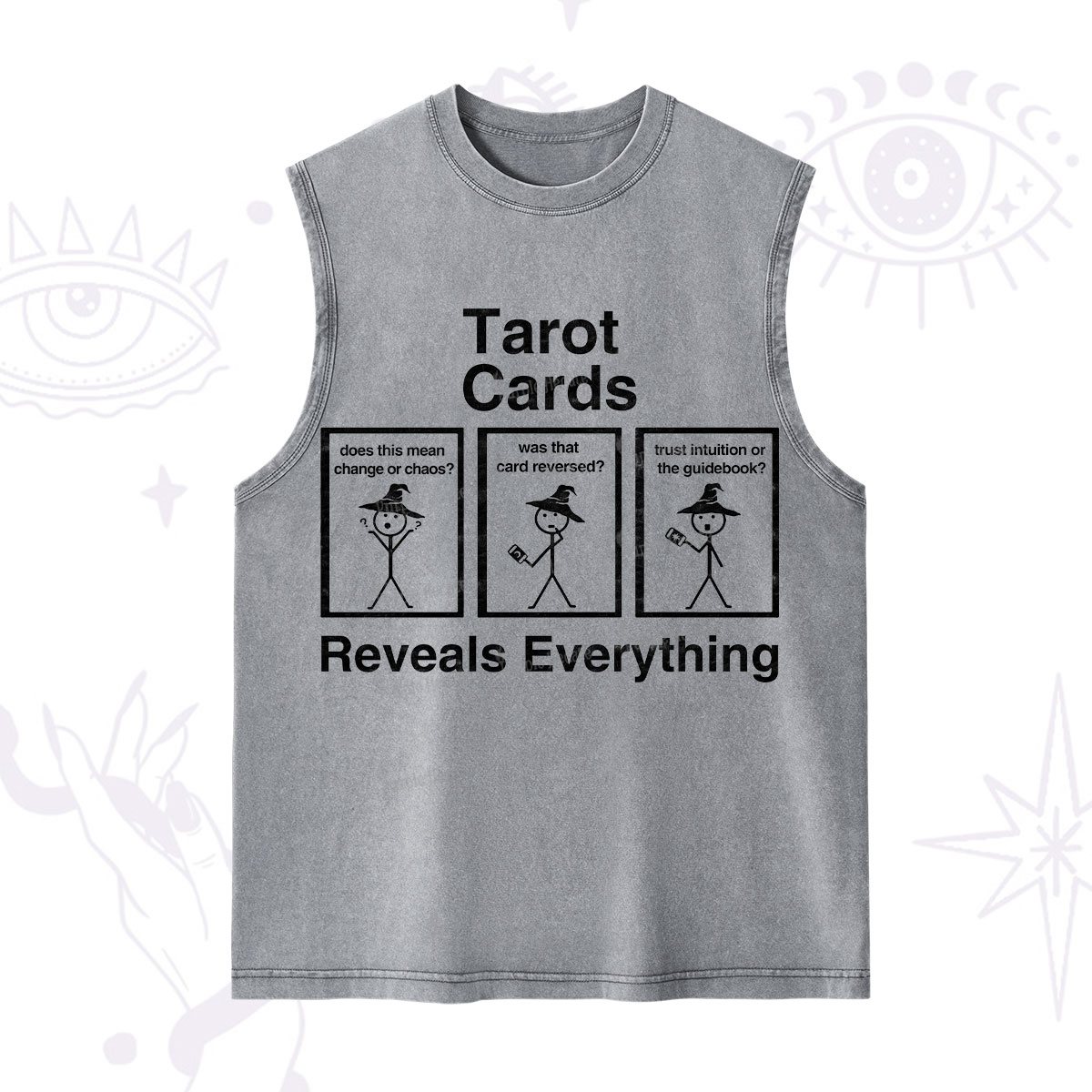 Purplehecate Tarot Card Reveals Everything Washed Tank