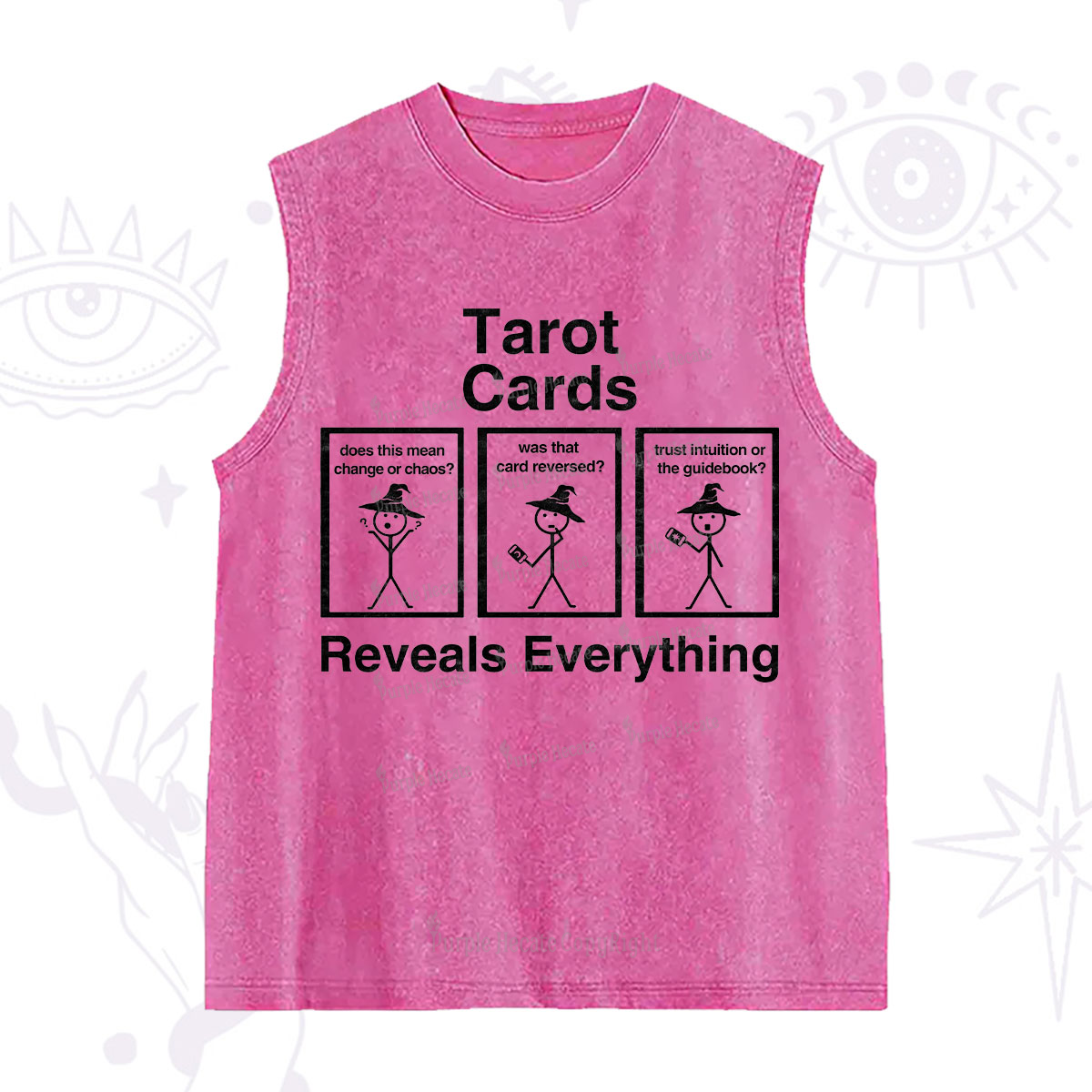 Purplehecate Tarot Card Reveals Everything Washed Tank