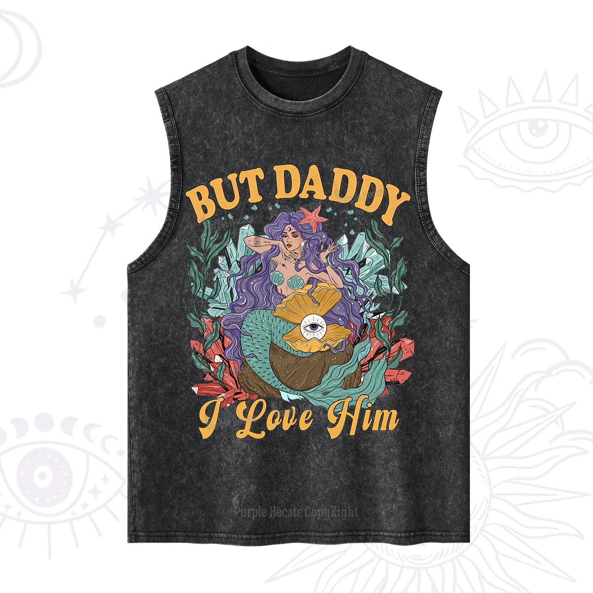 Purplehecate But Daddy I Love Him Washed Tank