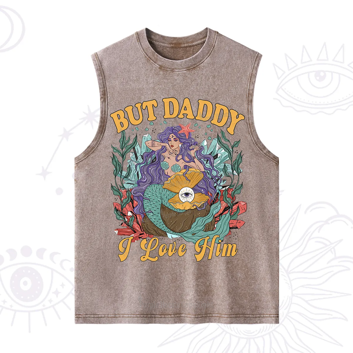 Purplehecate But Daddy I Love Him Washed Tank