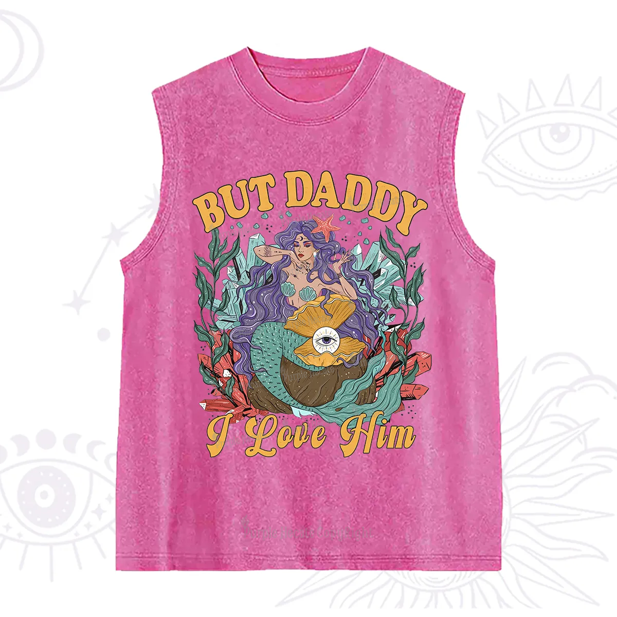 Purplehecate But Daddy I Love Him Washed Tank