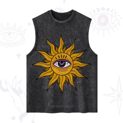 Purplehecate Eye of the Sun Washed Tank