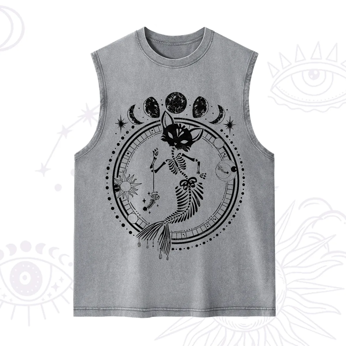 Purplehecate Purr-maid Prophecy Washed Tank