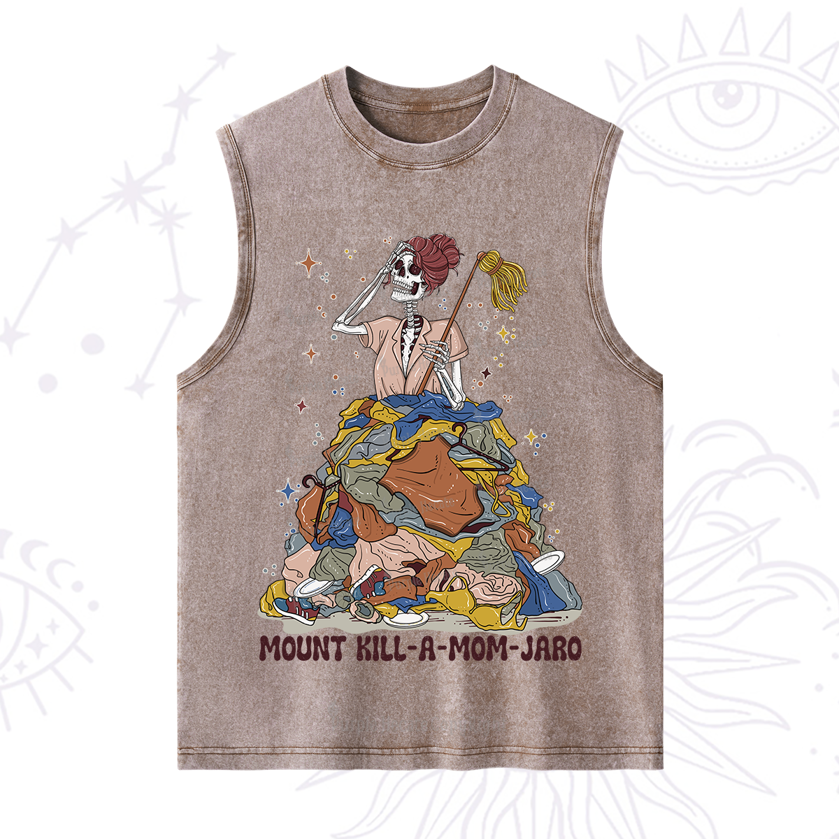 Purplehecate Mount Mom's Chaos Washed Tank