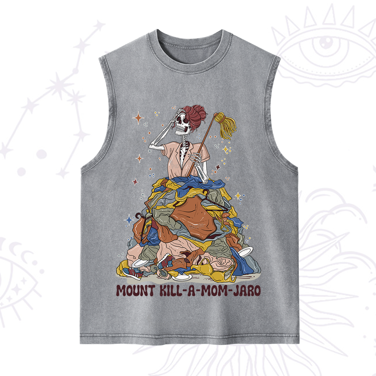 Purplehecate Mount Mom's Chaos Washed Tank