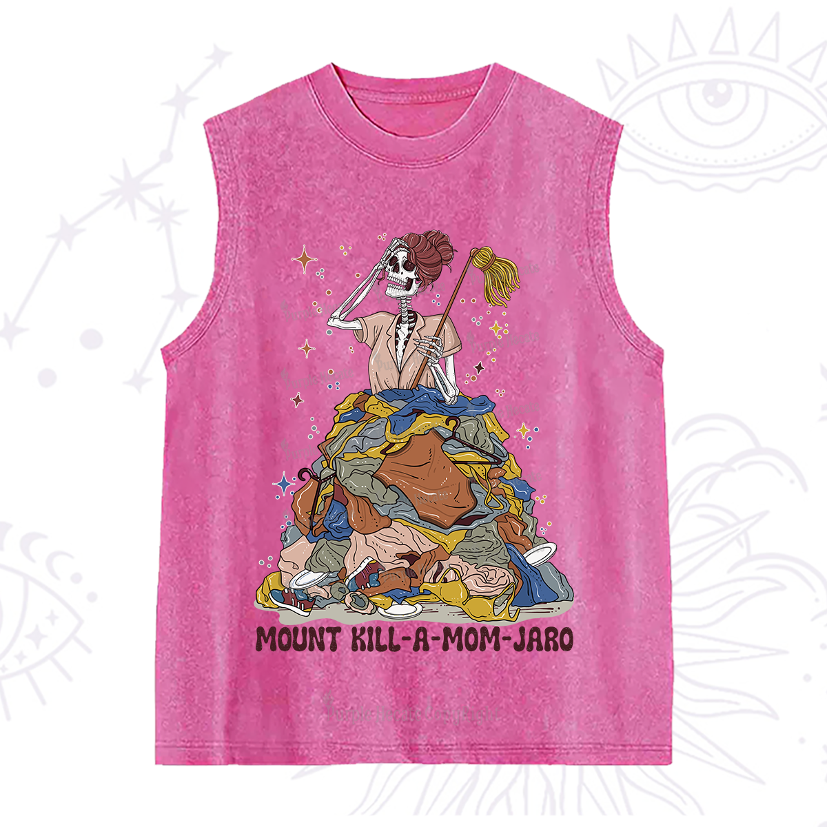 Purplehecate Mount Mom's Chaos Washed Tank