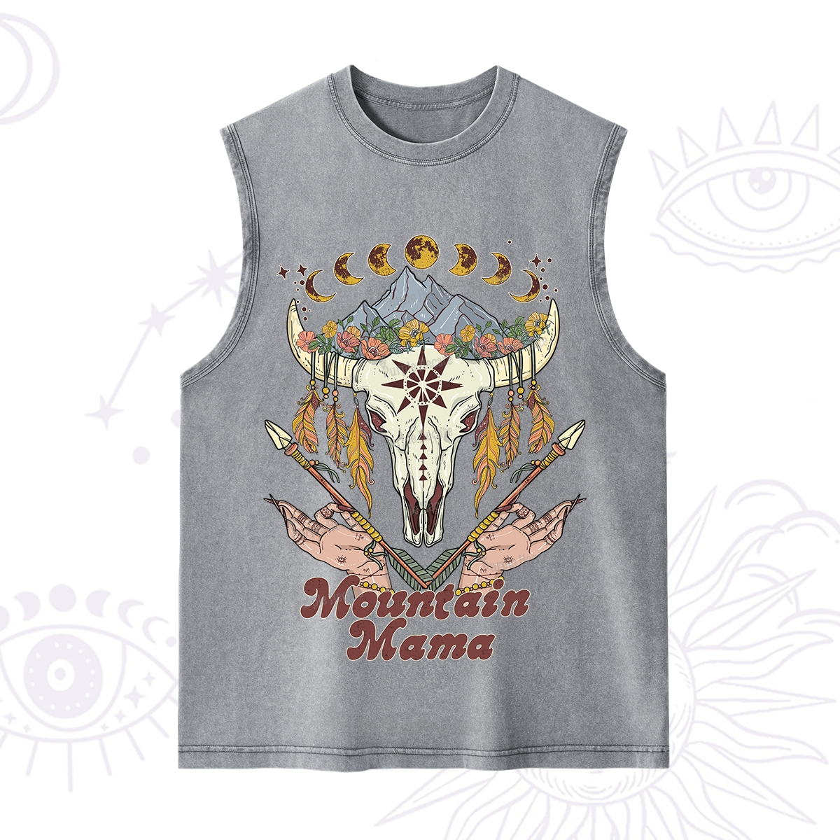 Purplehecate Mountain Mama Washed Tank