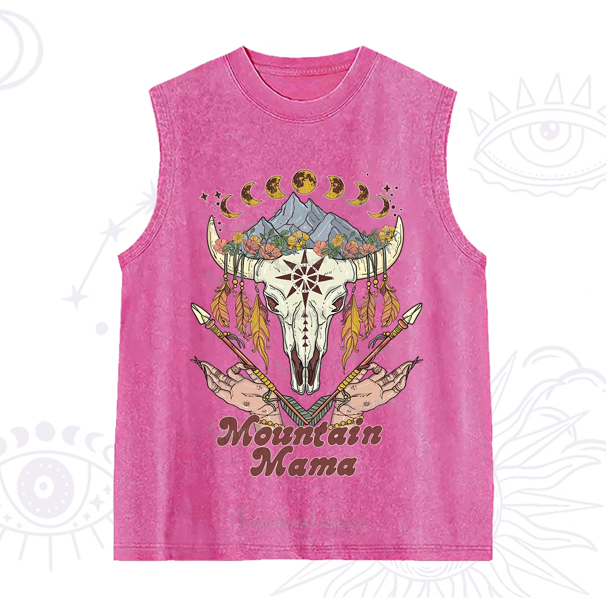 Purplehecate Mountain Mama Washed Tank