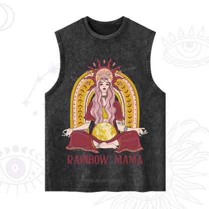 Purplehecate Rainbow Mama Washed Tank