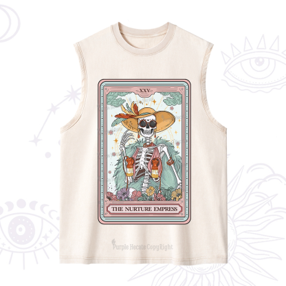Purplehecate The Nurture Empress Tarot Washed Tank