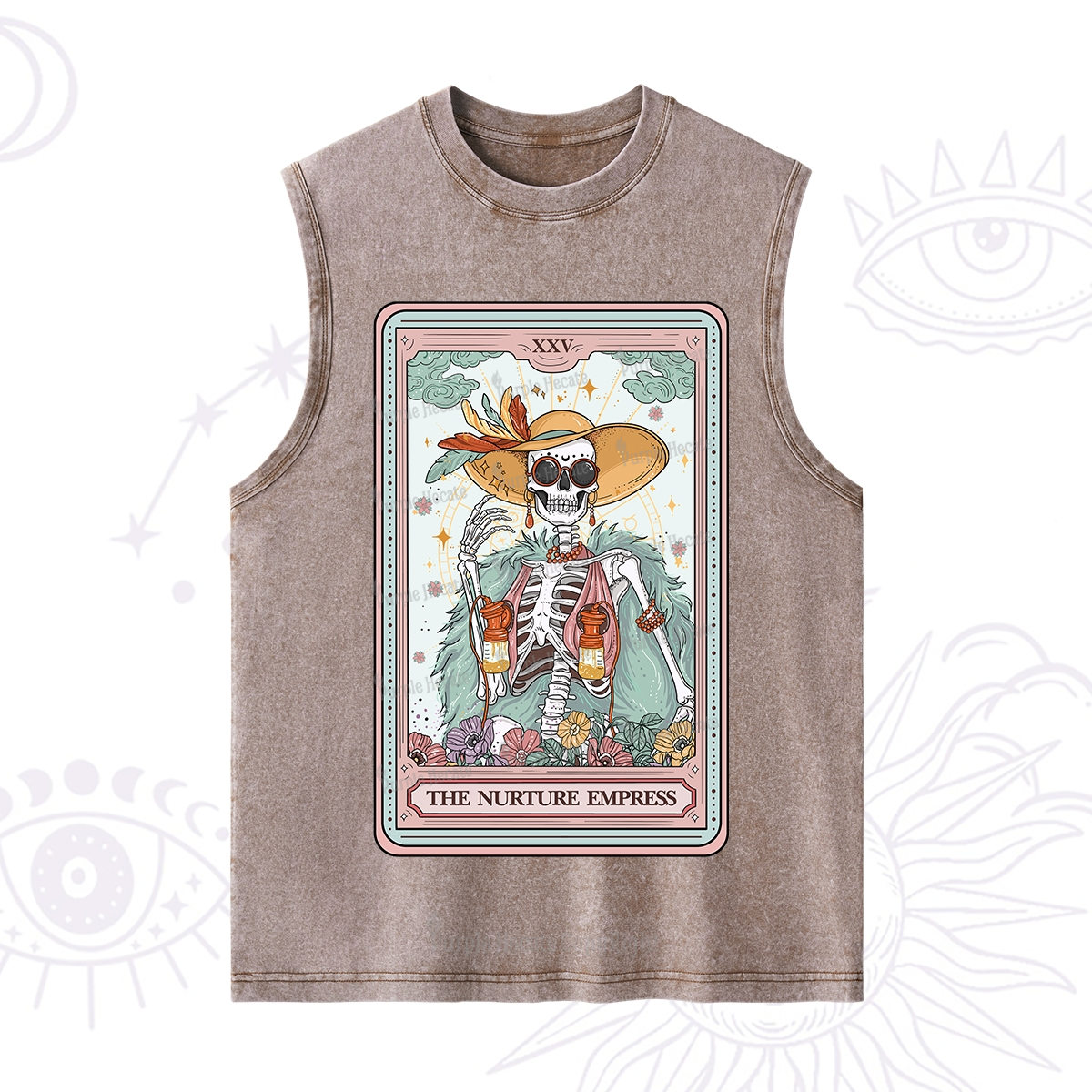 Purplehecate The Nurture Empress Tarot Washed Tank